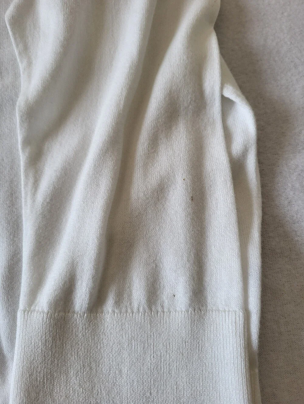 NWT Chaps Icon White Long-Sleeve Button Cardigan Size XXL